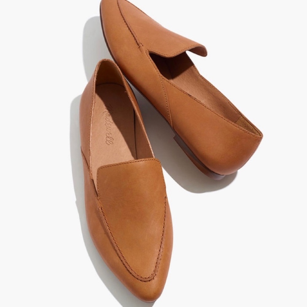 Madewell Frances Loafers in English Saddle Sz 8.5